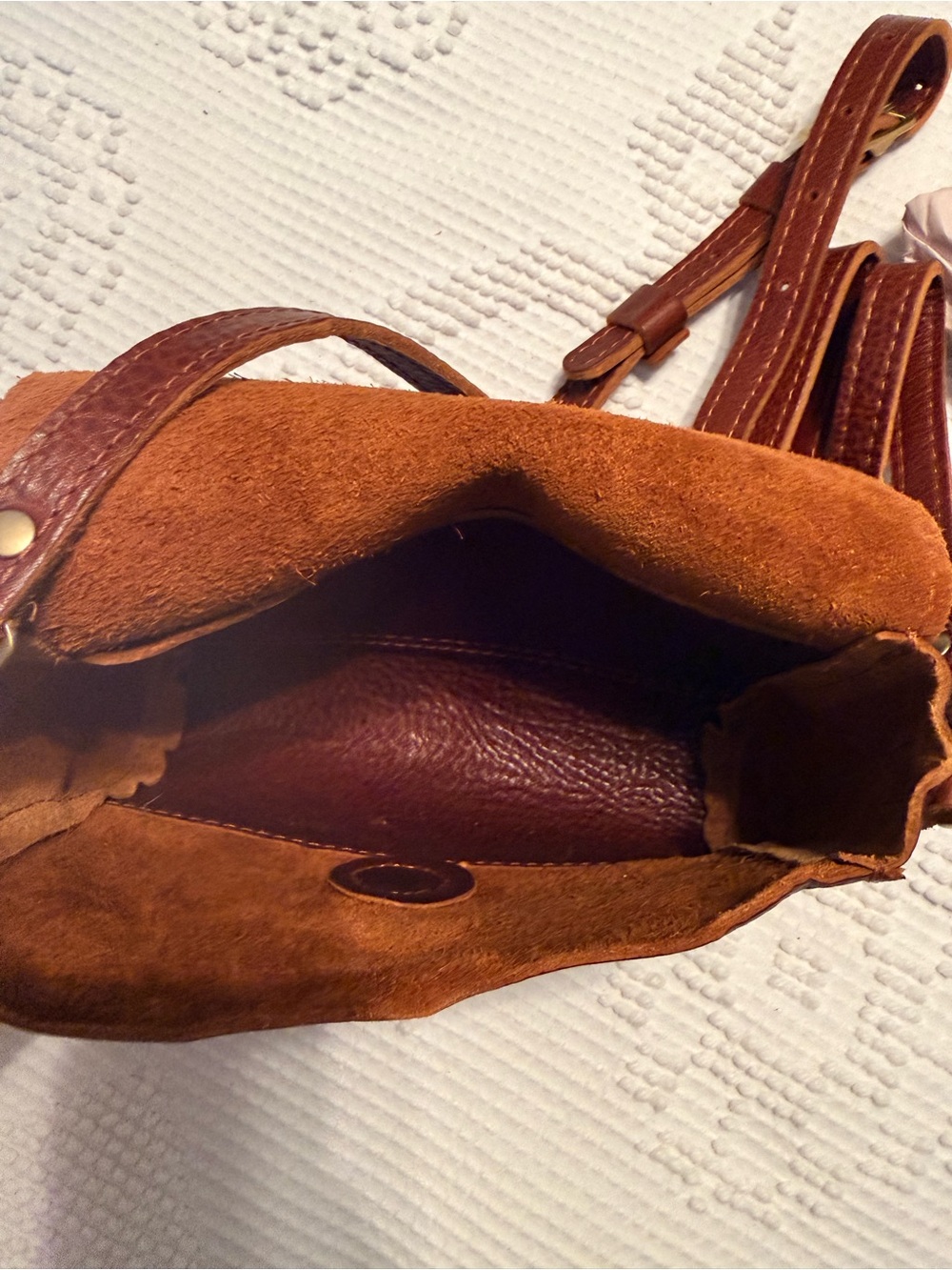 Portland Leather Goods Nutmeg Mini Metro - Picture 6 of 6